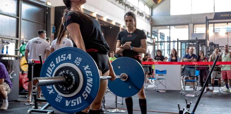 Powerlifting, levantamiento de pesas, competencia de fuerza