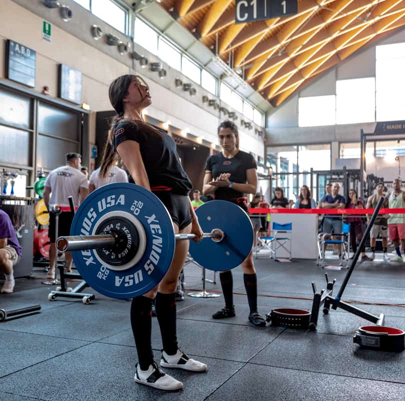 Powerlifting, levantamiento de pesas, competencia de fuerza